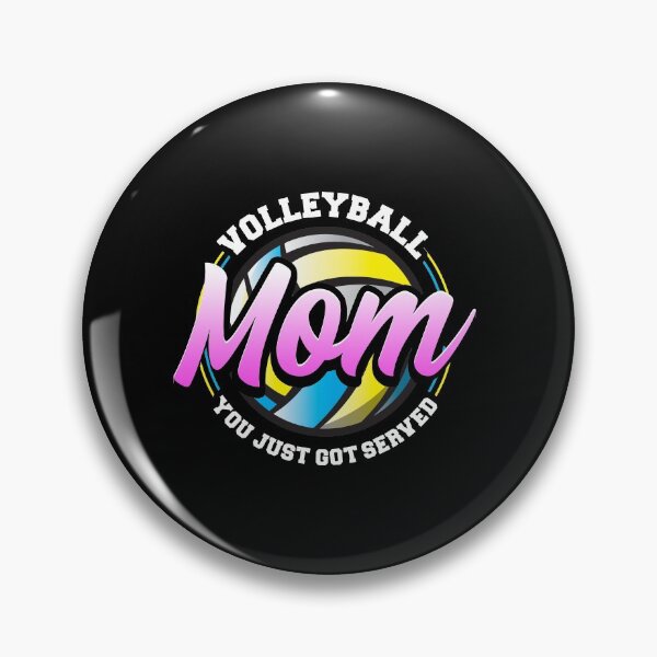 Item preview, Cute & Funny Volleyball Mom You Just Got Served designed and sold by perfectpresents.