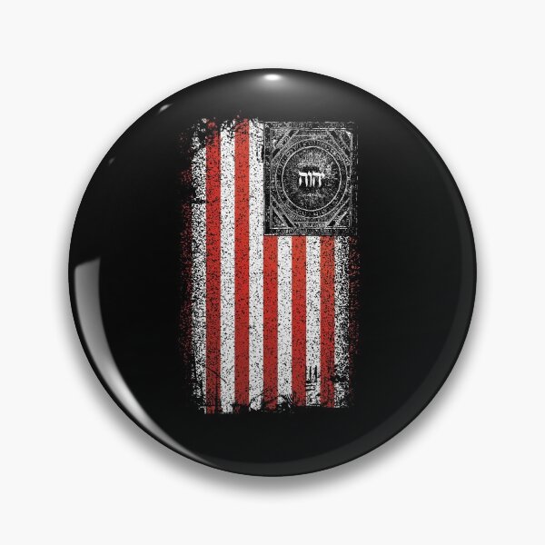 Item preview, Tetragrammaton American Flag YHVH Hebrew Yahweh Vintage designed and sold by h44k0n.