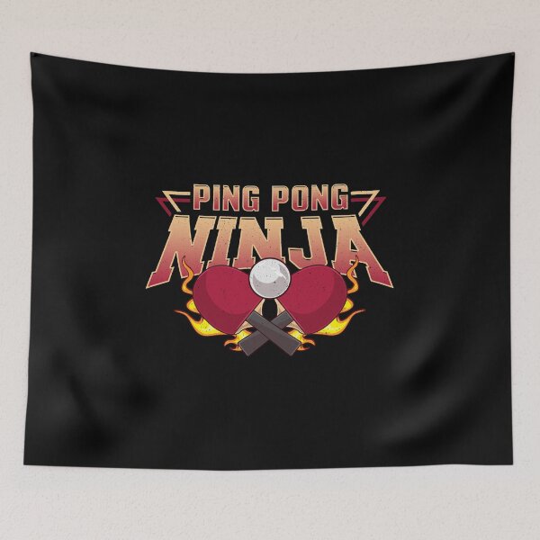 Item preview, Ping Pong Ninja Table Tennis Pingpong Player designed and sold by perfectpresents.