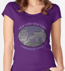 NYC-Carnegie Hall Women's Fitted Scoop T-Shirt