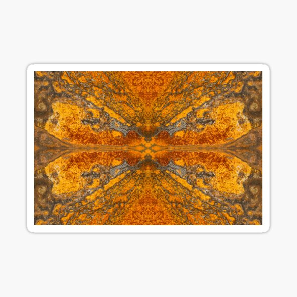 Rorschach Rust Sticker