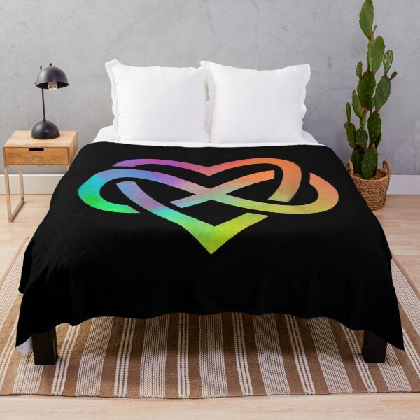 Item preview, Polyamory Infinity Heart Symbol Neverending Love LGBT Gift designed and sold by rebeccapicker.