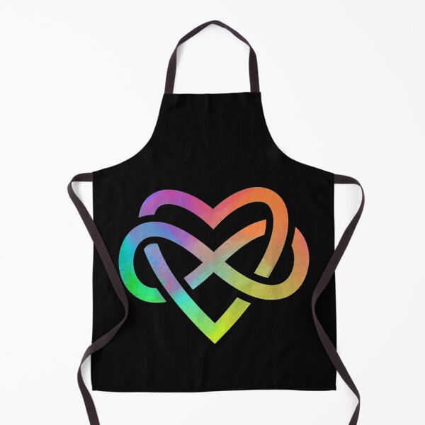 Item preview, Polyamory Infinity Heart Symbol Neverending Love LGBT Gift designed and sold by rebeccapicker.