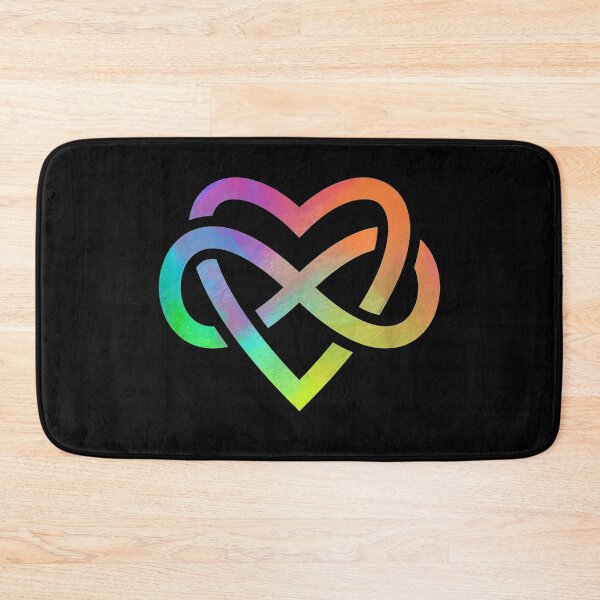 Item preview, Polyamory Infinity Heart Symbol Neverending Love LGBT Gift designed and sold by rebeccapicker.