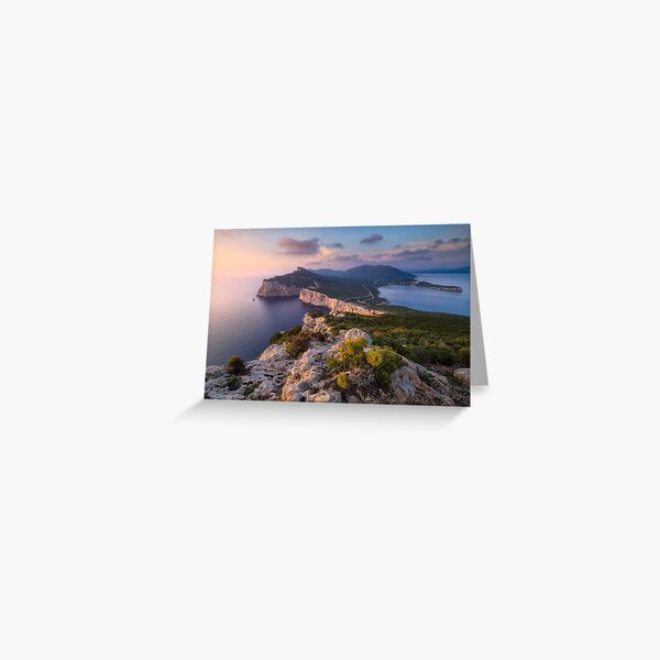 Capo Caccia Greeting Card
