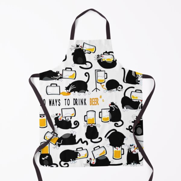 Item preview, 20 Ways To Drink Beer Funny Cat Drinking Beer designed and sold by JonesErin.