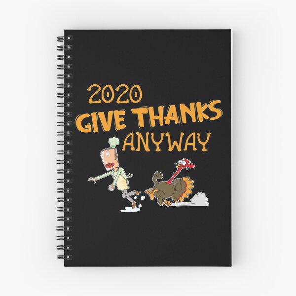 Item preview, 2020 Give Thanks Anyway Funny Thanksgiving Chef Turkey designed and sold by Ludmila58.