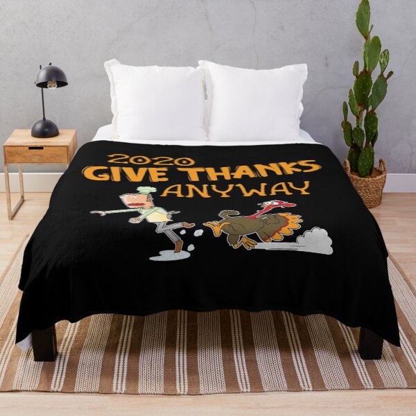 Item preview, 2020 Give Thanks Anyway Funny Thanksgiving Chef Turkey designed and sold by Ludmila58.