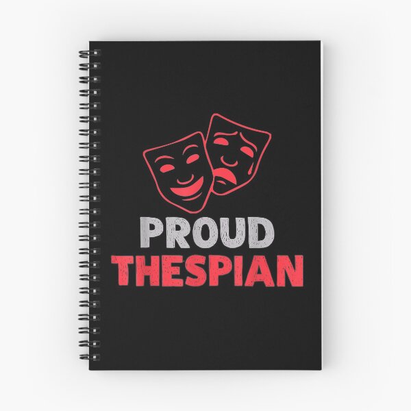 Item preview, Proud Thespian Comedy Tragedy Graphic Actor Actress designed and sold by rebeccapicker.