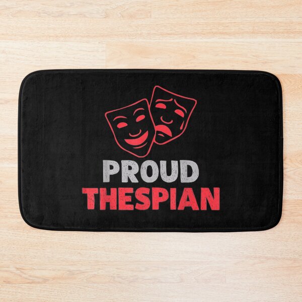 Item preview, Proud Thespian Comedy Tragedy Graphic Actor Actress designed and sold by rebeccapicker.