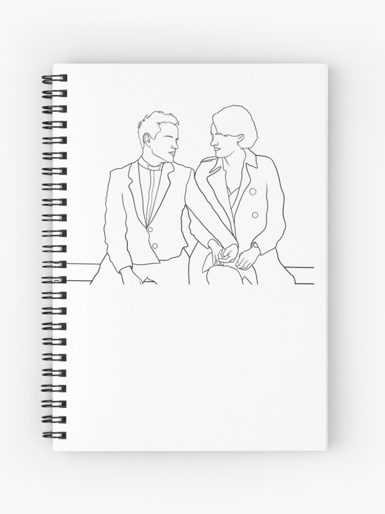 Fleabag and the Hot Priest Line Drawing Bus Stop Scene It Will Pass  Phoebe Waller-Bridge Andrew Scott Journal