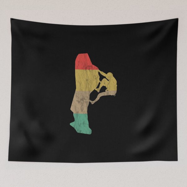 Item preview, Bouldering bouldering rock face climber retro designed and sold by lsvds.