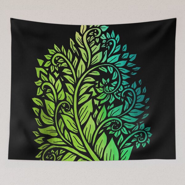 Item preview, Twirly Ferns designed and sold by MaesieMade.