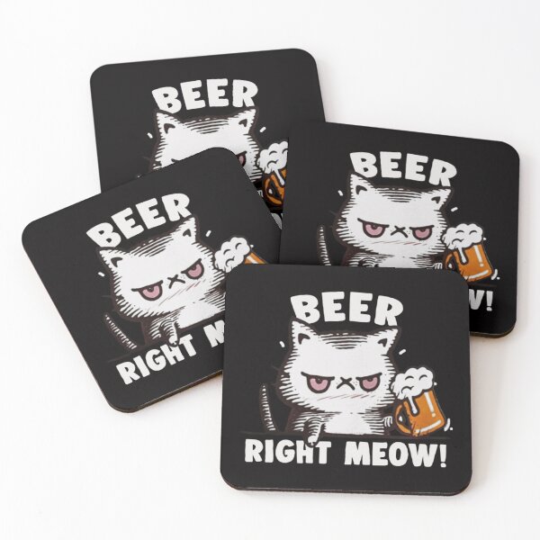 Artikelvorschau, Bier Right Meow Cat Beer entworfen und verkauft von HolmesMillie1.