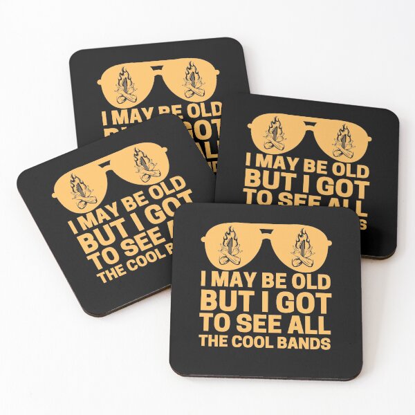 Item preview, I May Be Old But I Got To See All The Cool Bands designed and sold by ohmier.