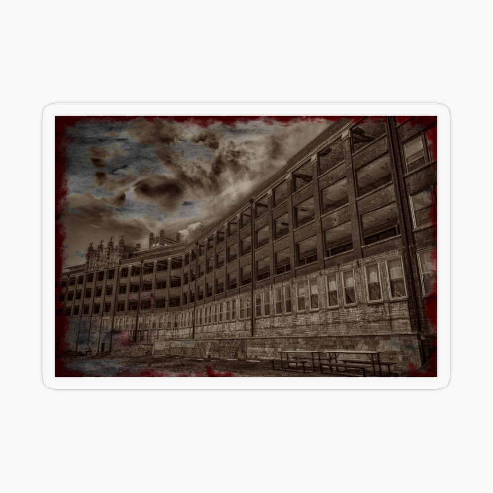 Waverly Hills Sanatorium Art Deco Throw Blanket for Sale by