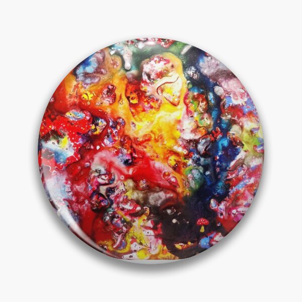 Item preview,  Magic Mushrooms Acrylic art cropped image designed and sold by Bagsyrose.