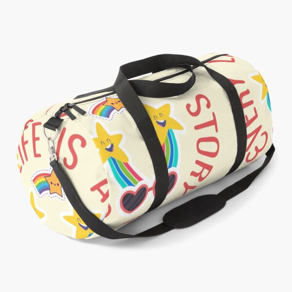 Item preview, Every life is a story - cute and colorful rainbow design with text designed and sold by feel-free-store.