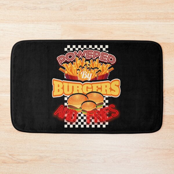 Item preview, Powered by burgers and fries cool designed and sold by JeremyRot.