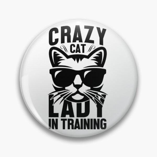 Item preview, Crazy cat but lady in training designed and sold by KhanWill.