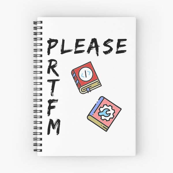 Artikelvorschau, Bitte RTFM (Farbe schwarz) entworfen und verkauft von Stornu2Ruedas.