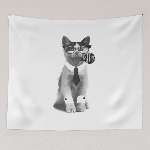 Item preview, Cute Gentleman cat designed and sold by ClarkeLilly.