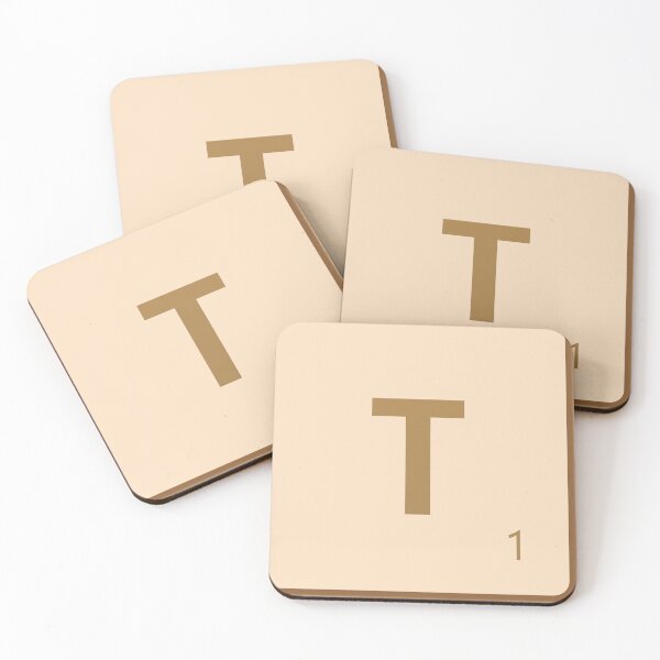 Item preview, Wooden Tile - T designed and sold by imlying.