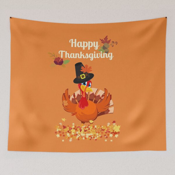 Artikelvorschau, Happy Thanksgiving Pilger Türkei entworfen und verkauft von kongju.