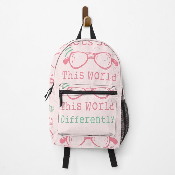 Item preview, let's see this world differently - typography design designed and sold by feel-free-store.