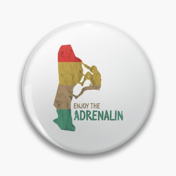 Item preview, Bouldering Climbing Rock Wall Adrenaline Junkie designed and sold by lsvds.