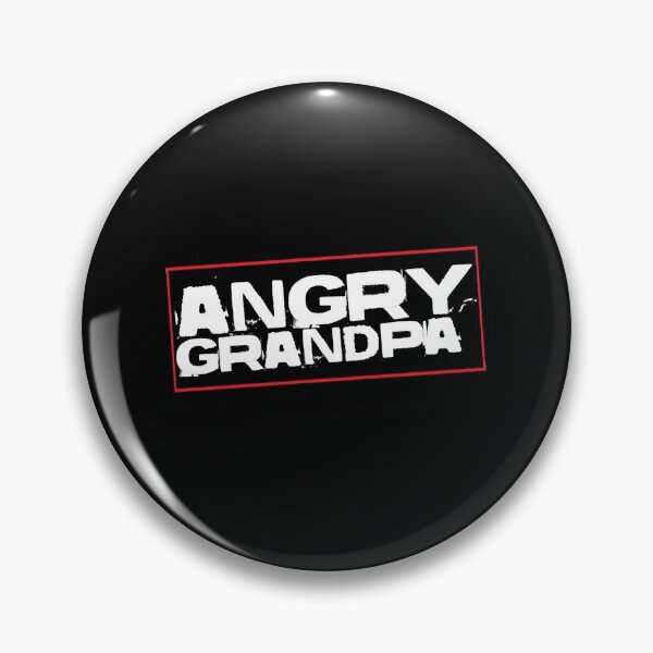 Item preview, Angry Grandpa Logo designed and sold by stickertopic.