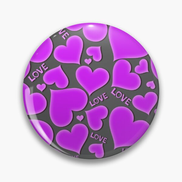 Item preview, Purple and Black Heart Merchandise designed and sold by cindyfordyce.