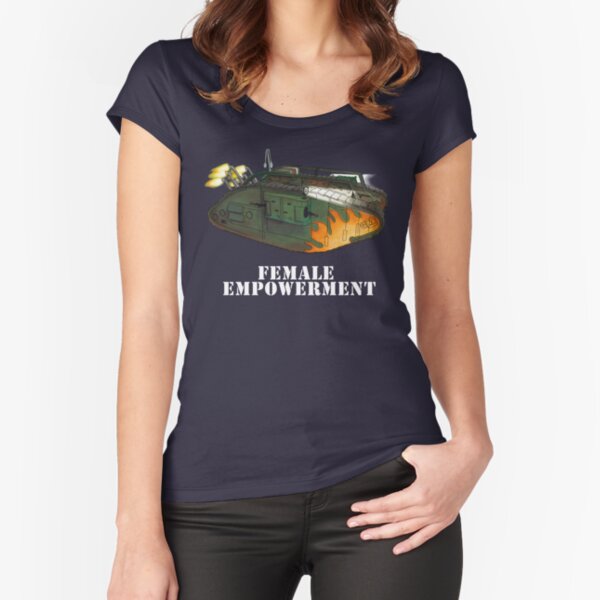 Female Empowerment Fitted Scoop T-Shirt