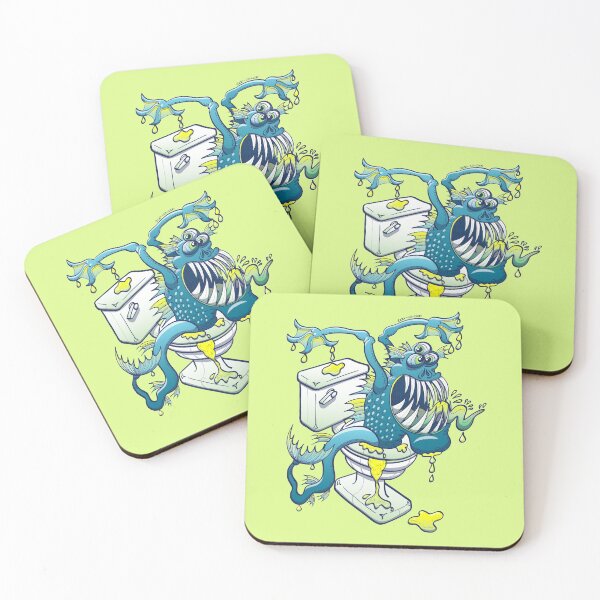 Item preview, Toilet Monster designed and sold by Zoo-co.