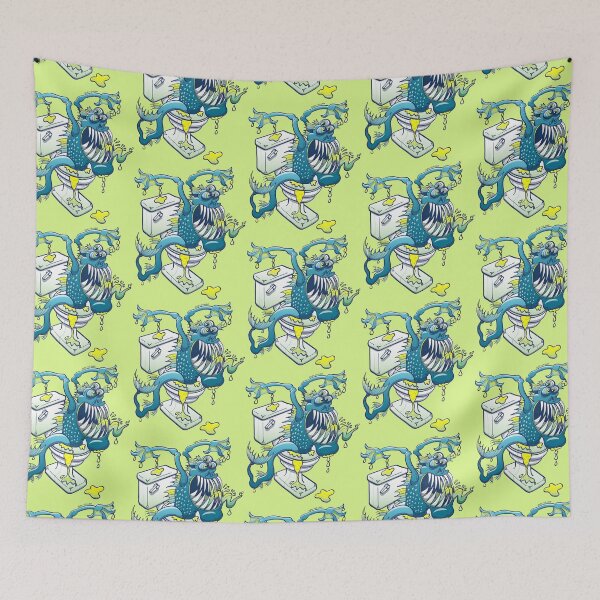Item preview, Toilet Monster designed and sold by Zoo-co.