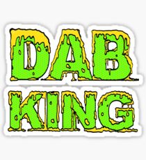 Dab King Sticker Sticker