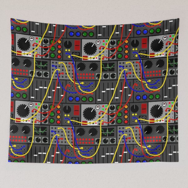 Item preview, Modular Synth with Cables designed and sold by JesseIrwinArt.