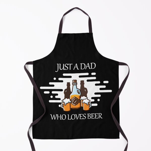 Item preview, Just a Dad Who Loves Beer | Alcohol Drinker Lover Gift designed and sold by trendo.