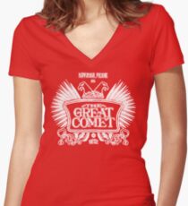 Natasha, Pierre, and the Great Comet of 1812 Women's Fitted V-Neck T-Shirt