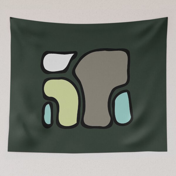 Item preview, Frosted Herbs 4 color chubby shapes designed and sold by Chubuter.