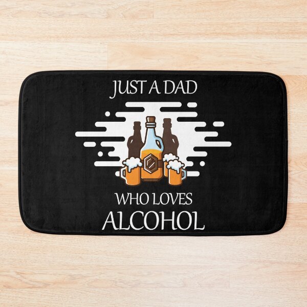 Item preview, Just a Dad Who Loves Alcohol | Beer Drinker Lover Gift designed and sold by trendo.
