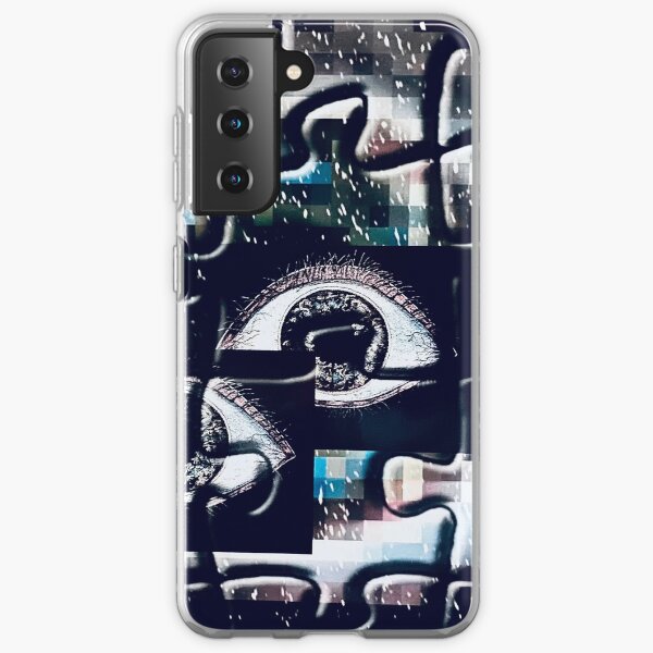 Puzzlespiele Augen Pixel Samsung Galaxy Flexible Hülle