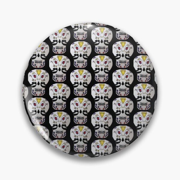 Item preview, Black and White Sugar Skulls designed and sold by cindyfordyce.