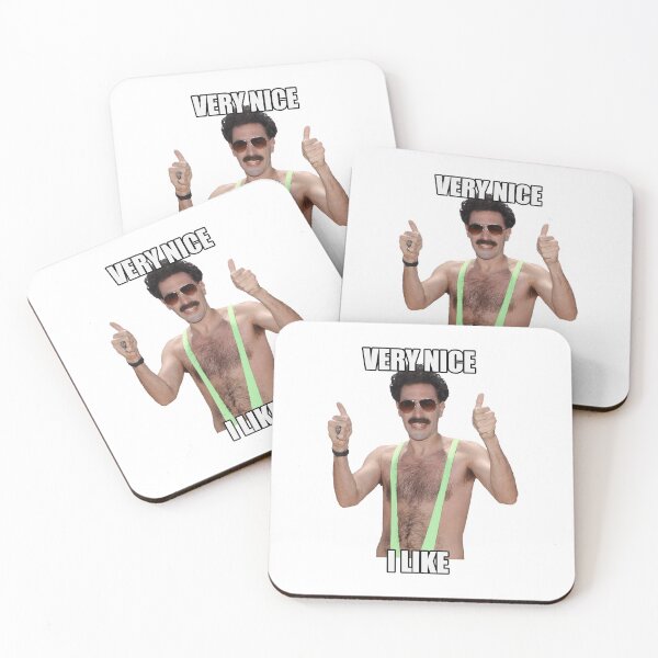 Item preview, Copy of Borat Very Nice I like designed and sold by stickertopic.