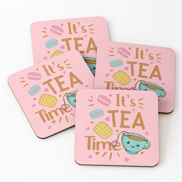 Item preview, Pink Cute & Fun Tea Party designed and sold by GrimButterfly.