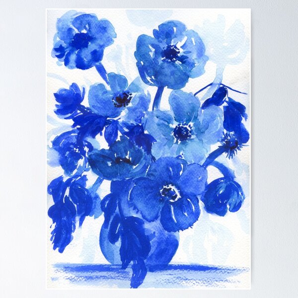 Item preview, Stillife azul designed and sold by kosarandrea.