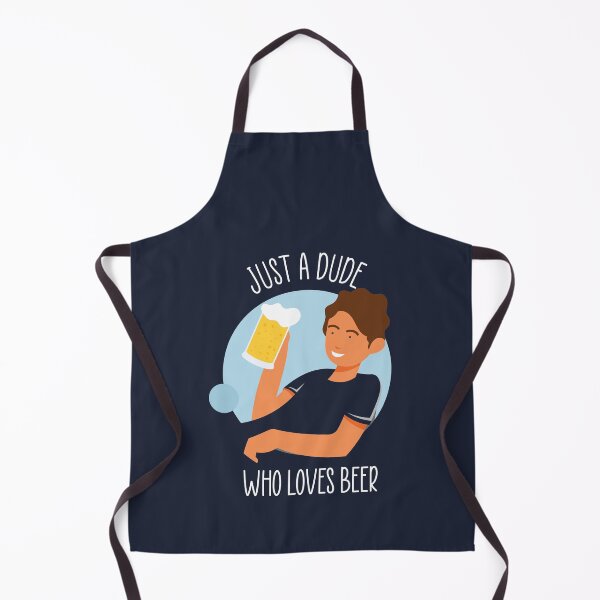 Item preview, Just a Dude Who Loves Beer | Alcohol Drinker Lover Gift designed and sold by trendo.