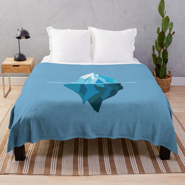 Item preview, Blue Iceberg Nature Lovers Climate Change Awareness designed and sold by ElJimmo.