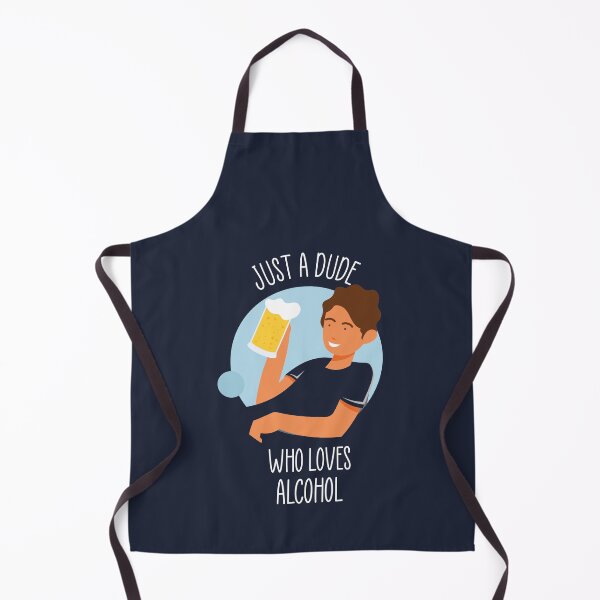 Item preview, Just a Dude Who Loves Alcohol | Beer Drinker Lover Gift designed and sold by trendo.