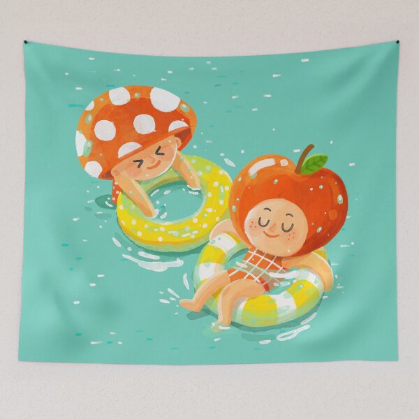 Item preview, Enjoying Summer designed and sold by ernachai.